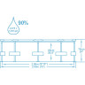Каркасный бассейн BESTWAY STEEL PRO 305х76см, 4678л 56677 BW